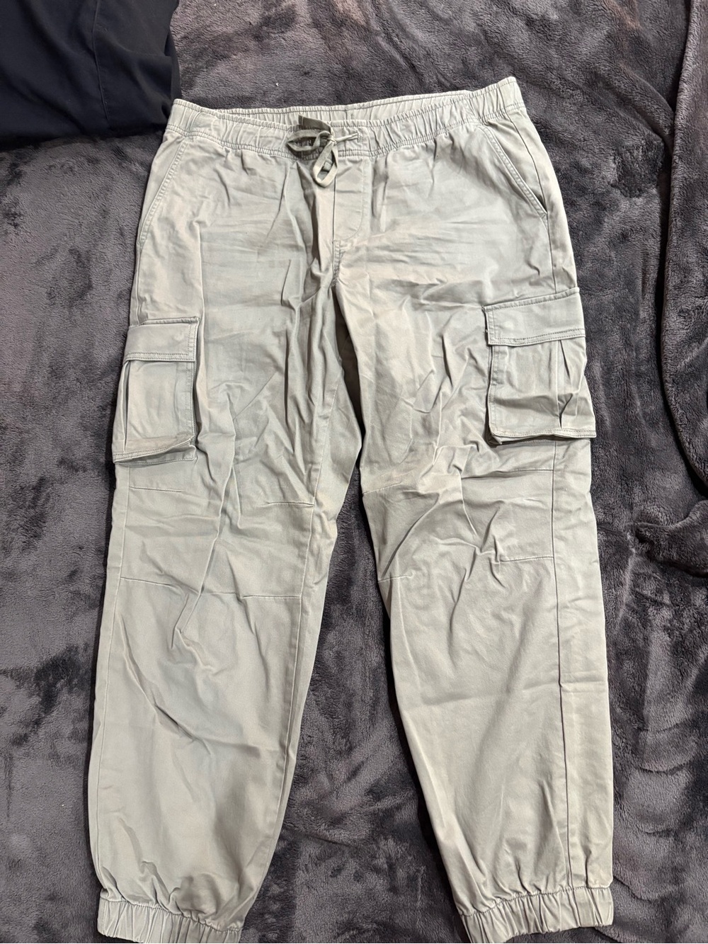 3- Men's Olive, black and khaki Cargo Jogger Pants set - Picture 1 of 3